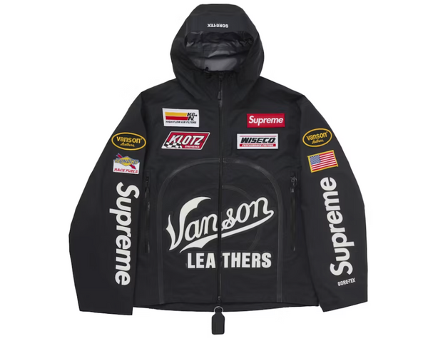 Supreme Vanson Leathers, Noir