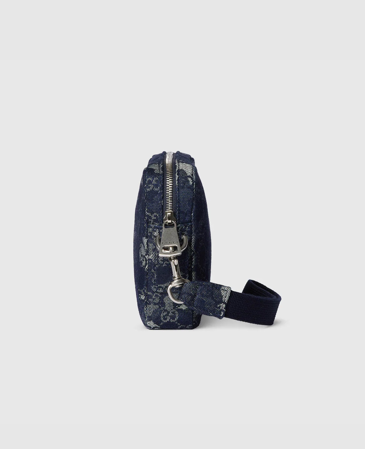 GG Small Denim Shoulder Bag
