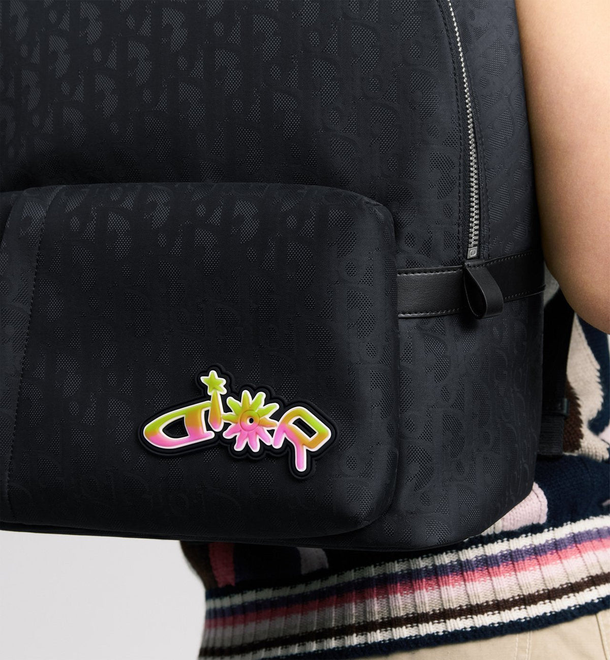 DIOR AND LEWIS HAMILTON Zipped Backpack