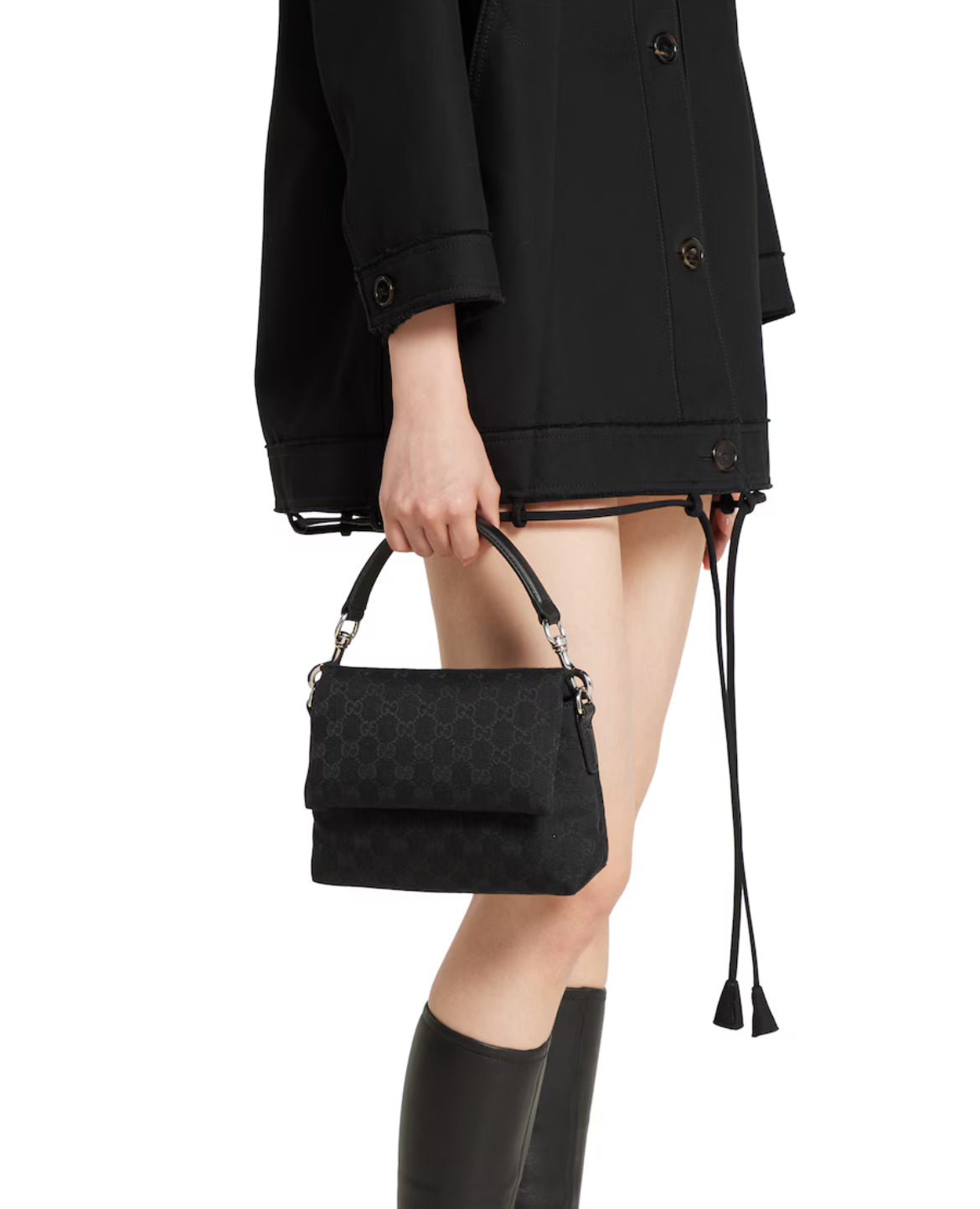 Small GG canvas shoulder bag