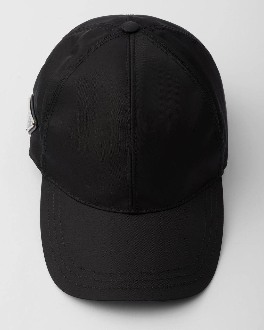 Black Re-Nylon Baseball Cap