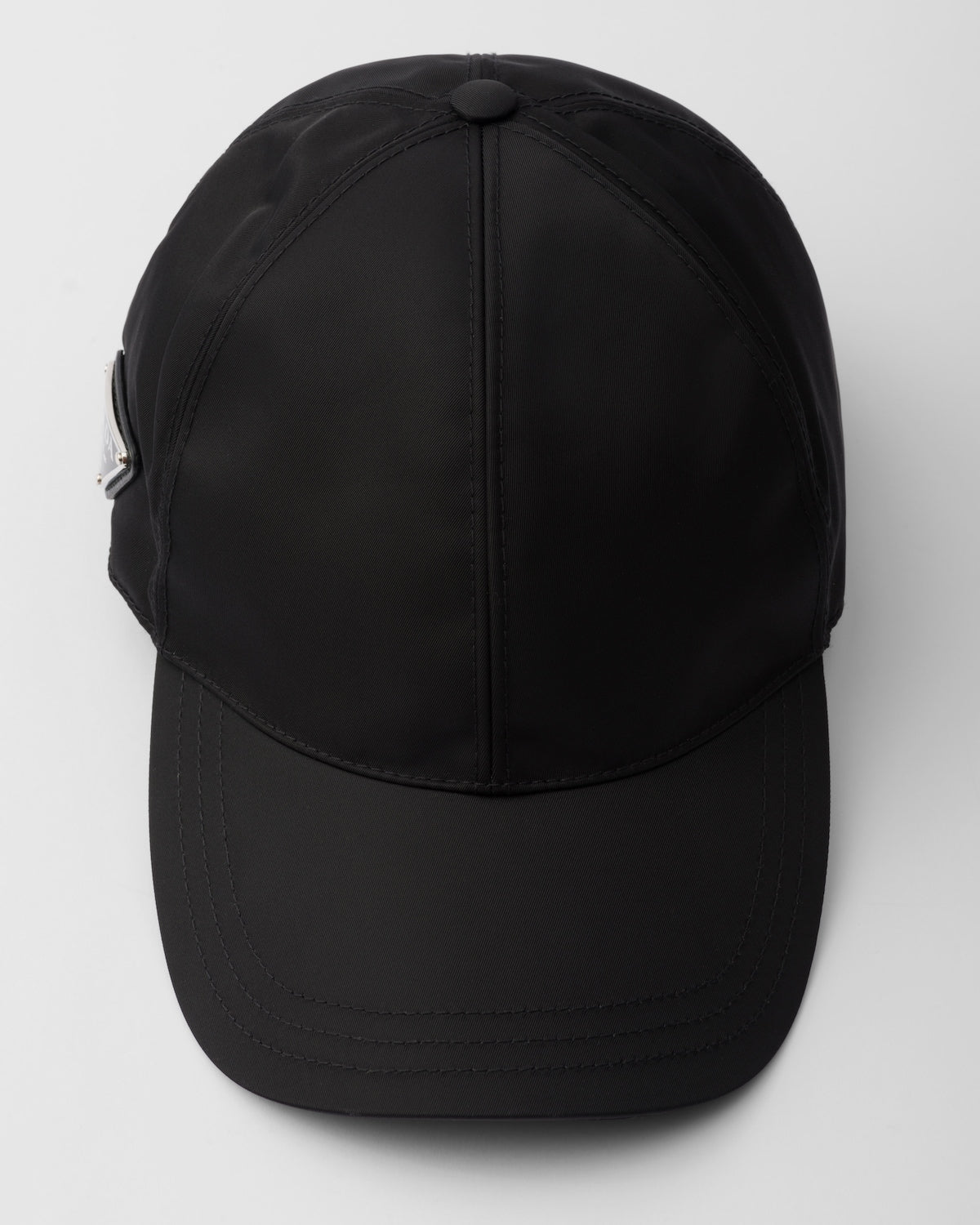 Black Re-Nylon Baseball Cap