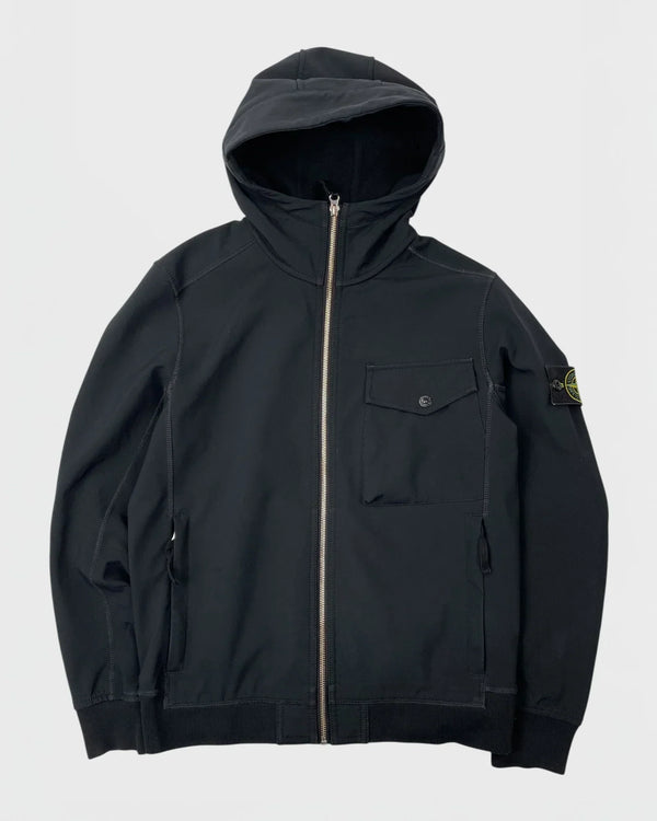 Stone Island softshell veste - Noir (6)