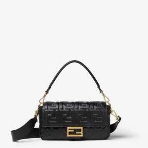 Fendi Baguette Cuir Noir