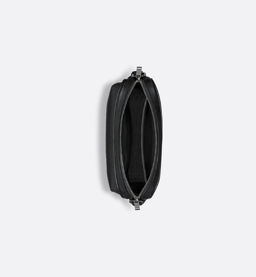 Dior Sac Messenger zippé Rider 2.0 Noir et Beige