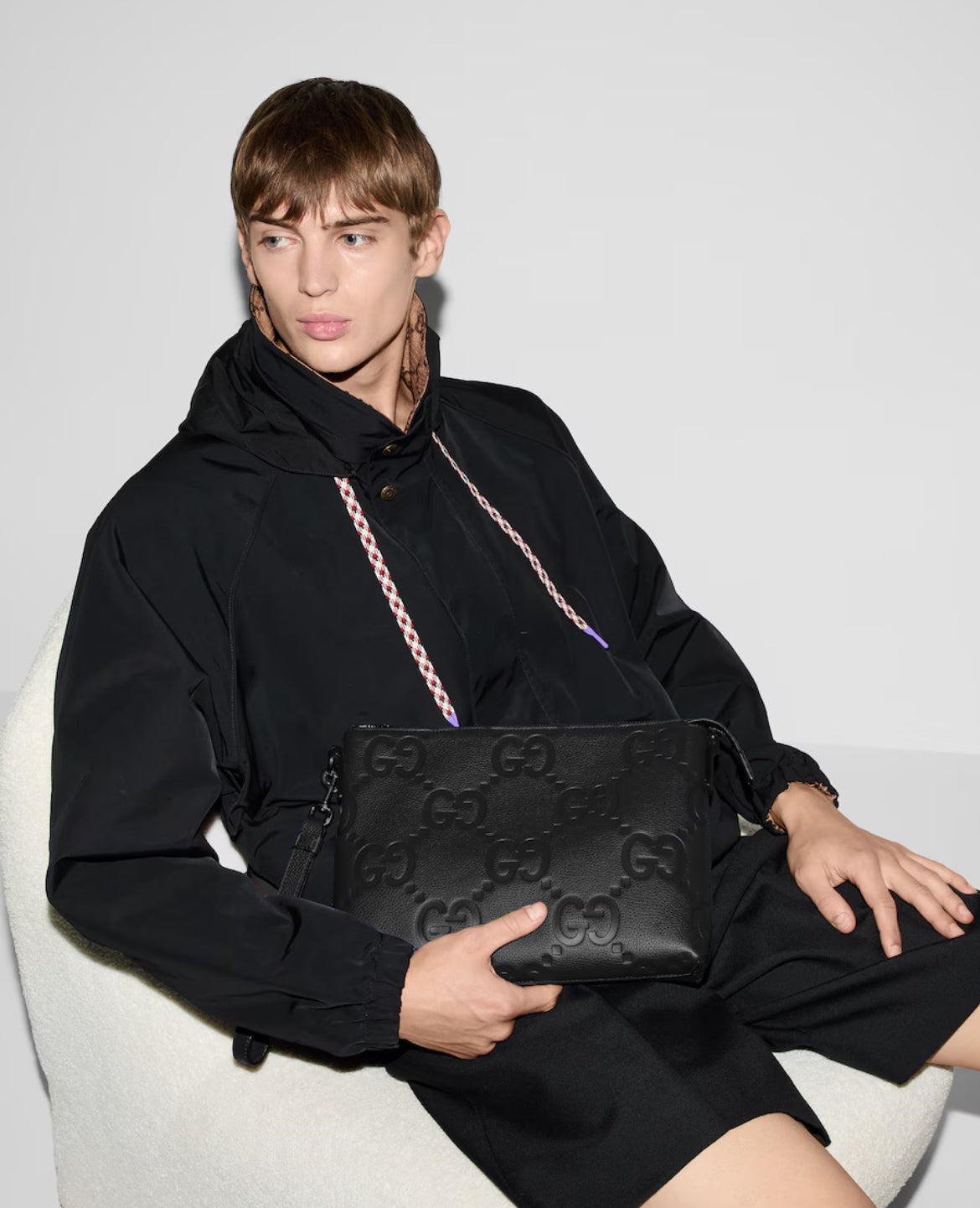 Medium GG jumbo shoulder bag
