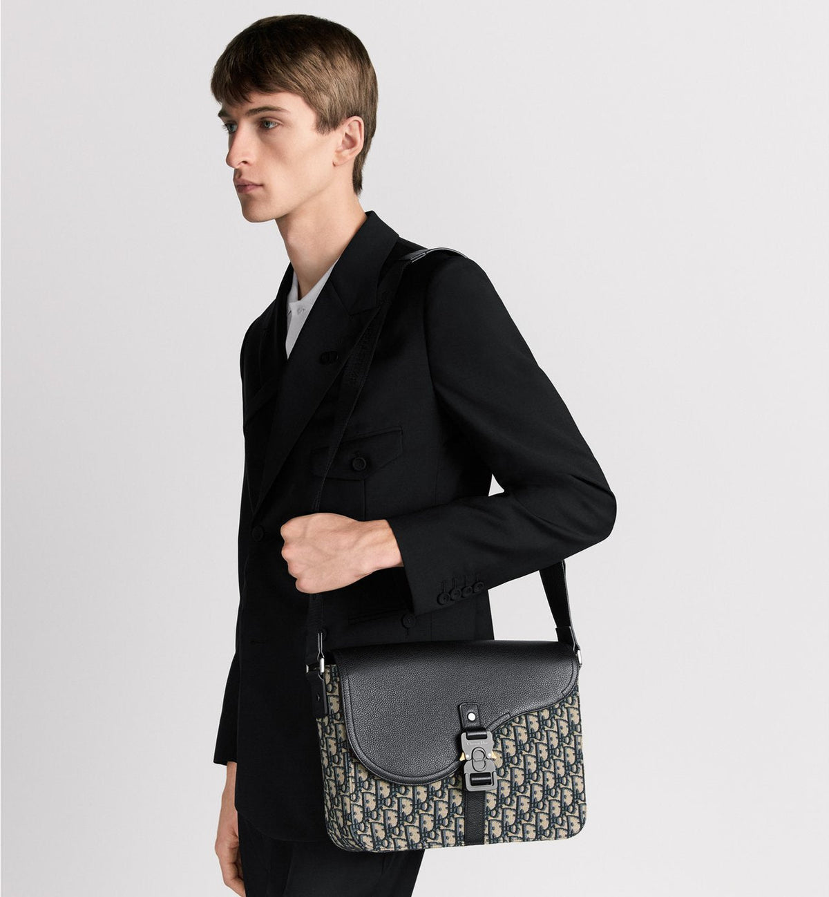 Dior Sac Messenger à rabat Saddle Medium 1