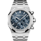 Audemars Piguet Grande Tapisserie Royal Oak 41mm Blue Dial Stainless Steel