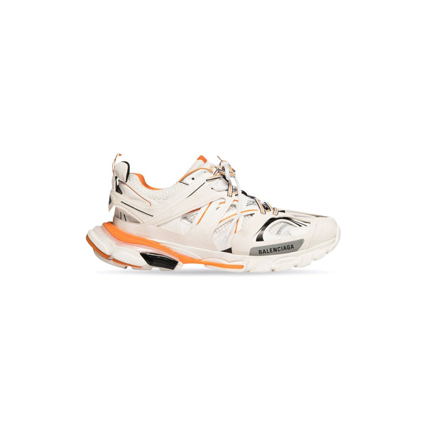 White and orange Track sneaker