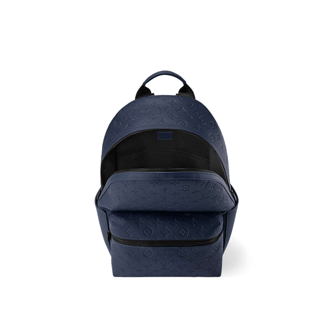 Discovery PM Backpack Monogram Shadow Blue