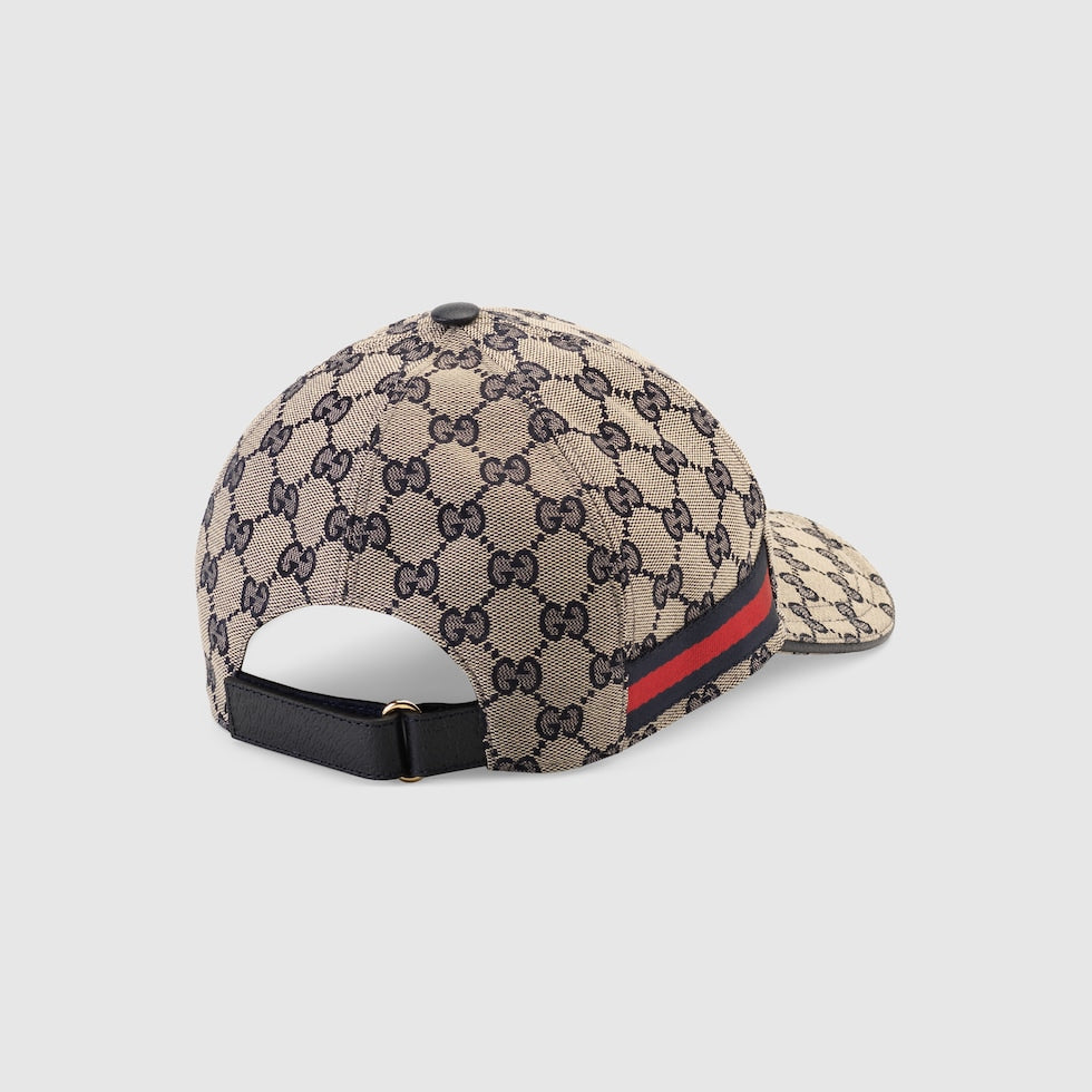 ORIGINAL GG CANVAS BASEBALL HAT WITH WEB