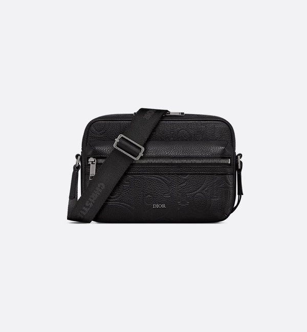 Dior Sac Messenger zippé Rider 2.0 Cuir