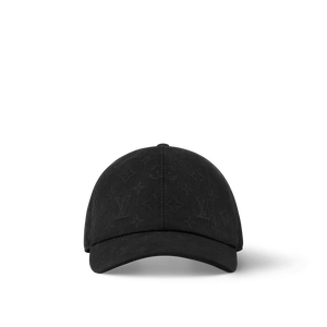 Casquette Monogram Essential Noire Toile Jacquard