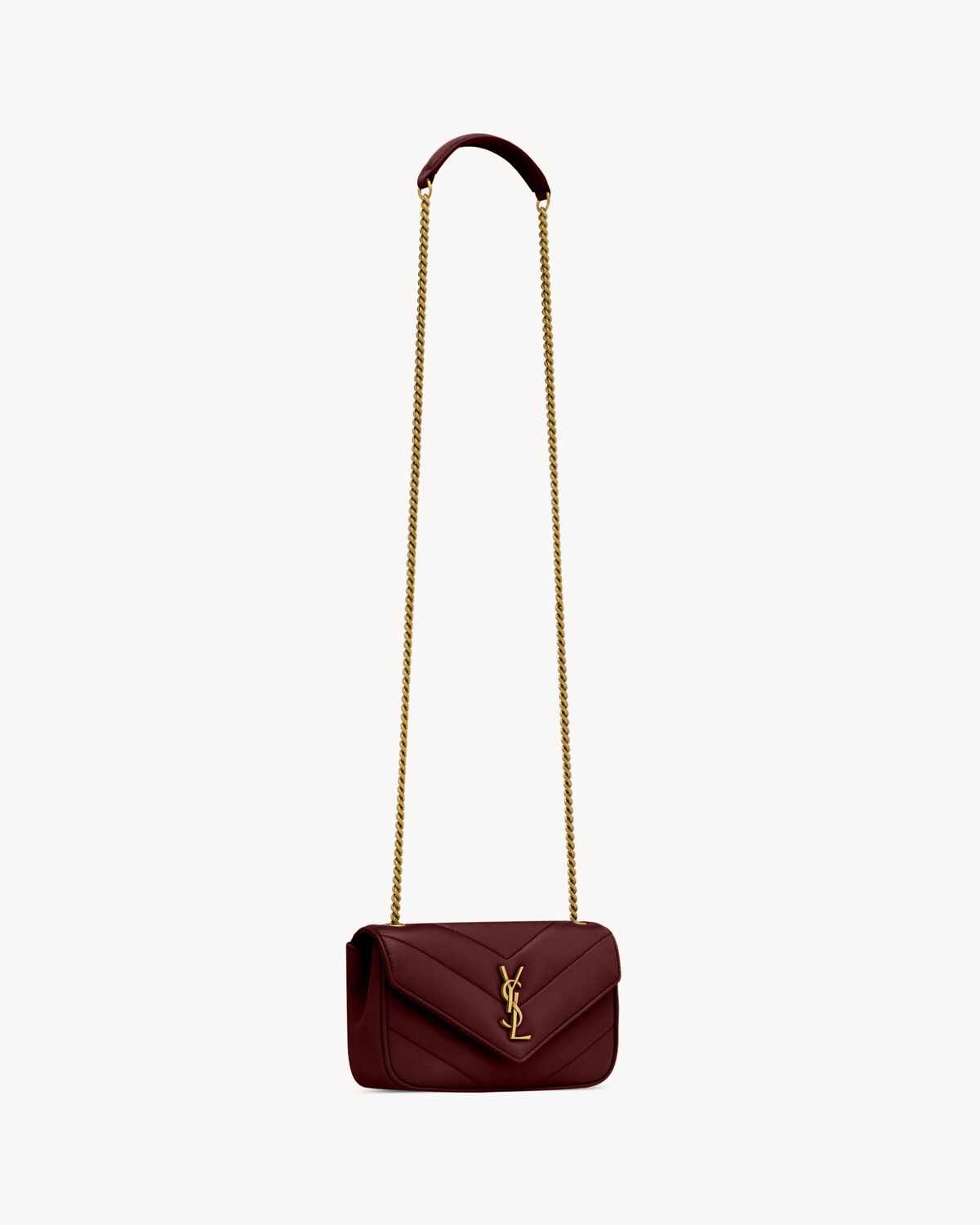 LOULOU MINI IN LAMBSKIN LEATHER