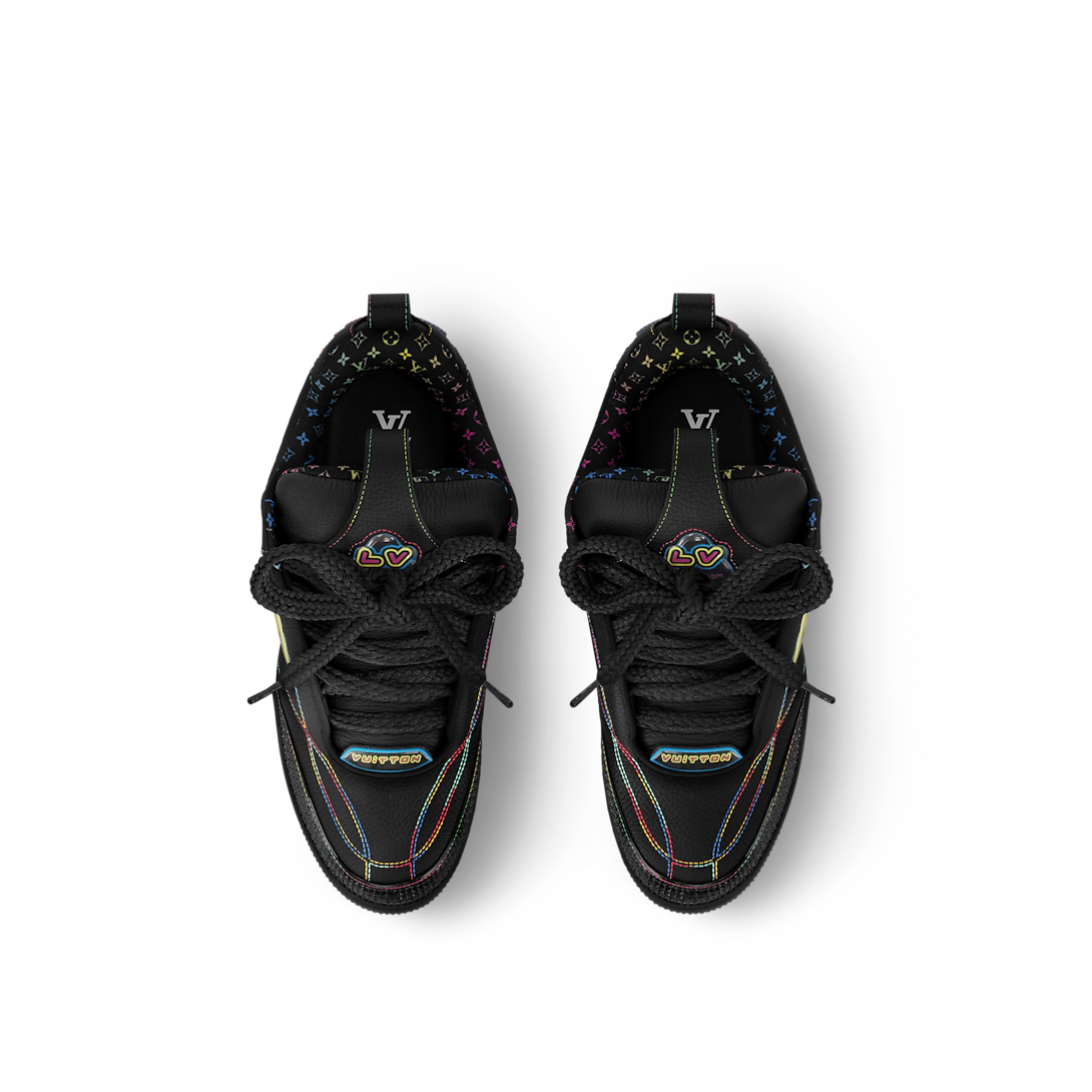 Louis Vuitton LV Skate Cuir Grainé Détails Colorés