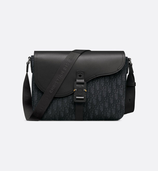Dior Sac Messenger à rabat Saddle Medium 2