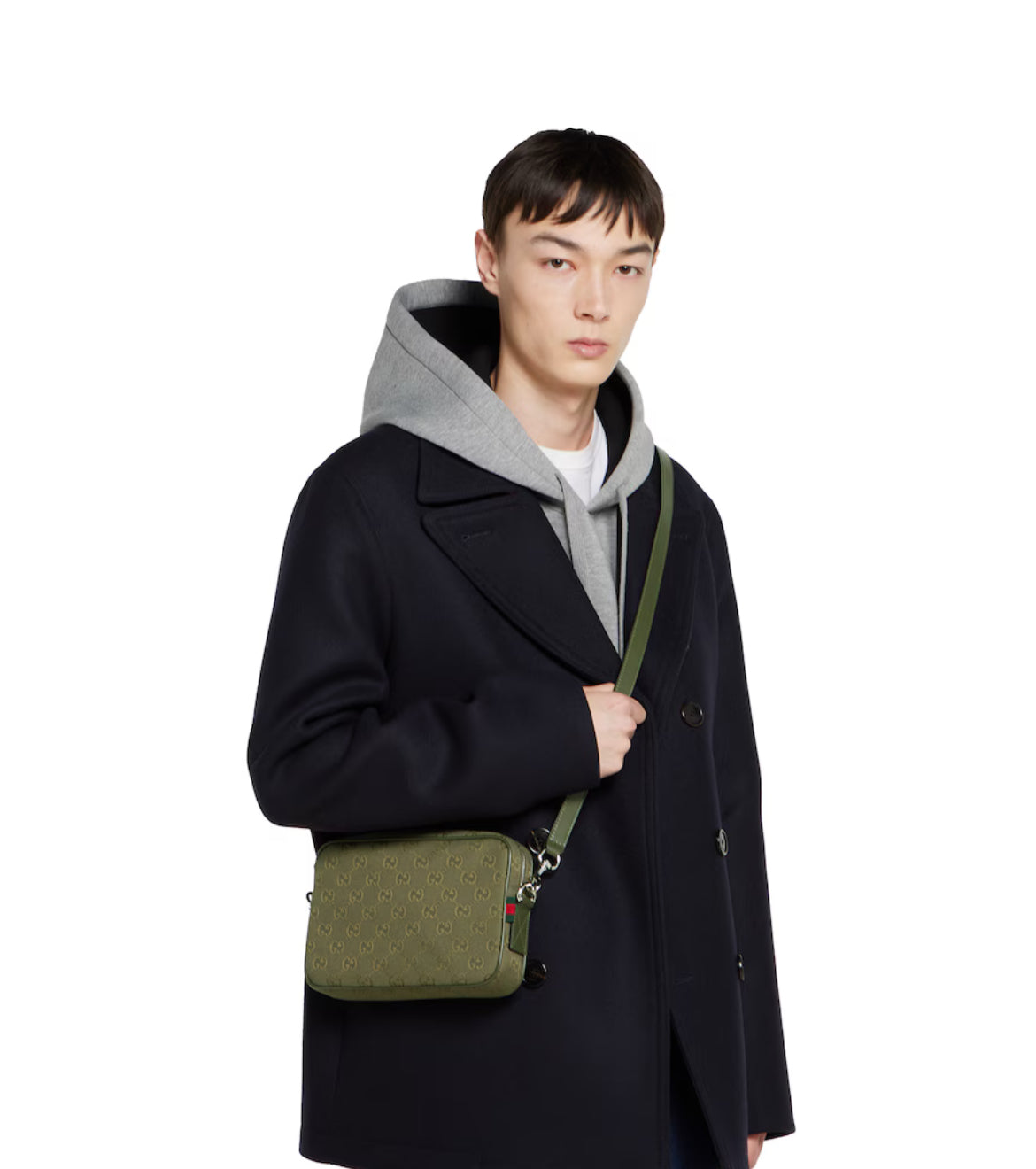 Small GG canvas shoulder bag