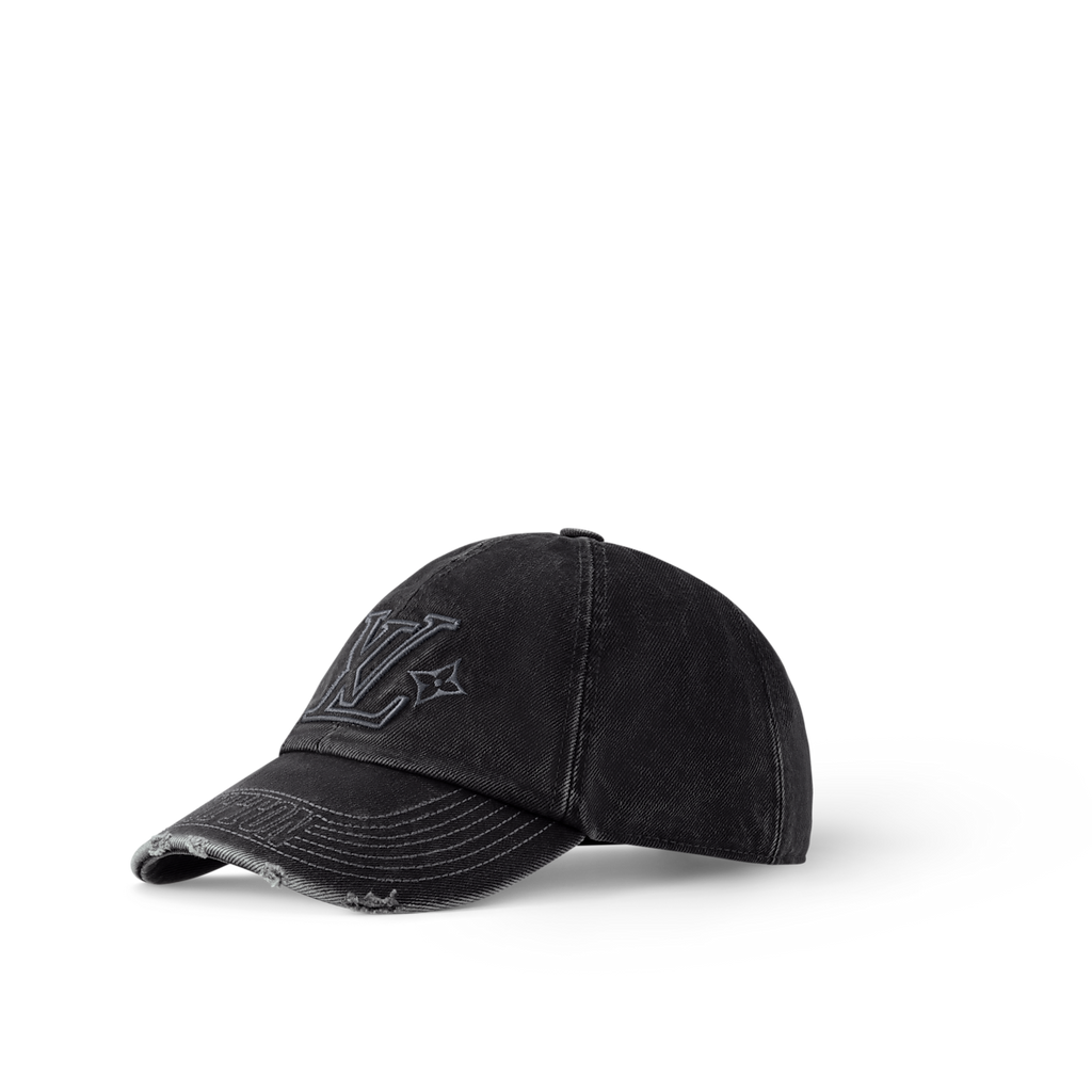 LV Washed Denim Cap