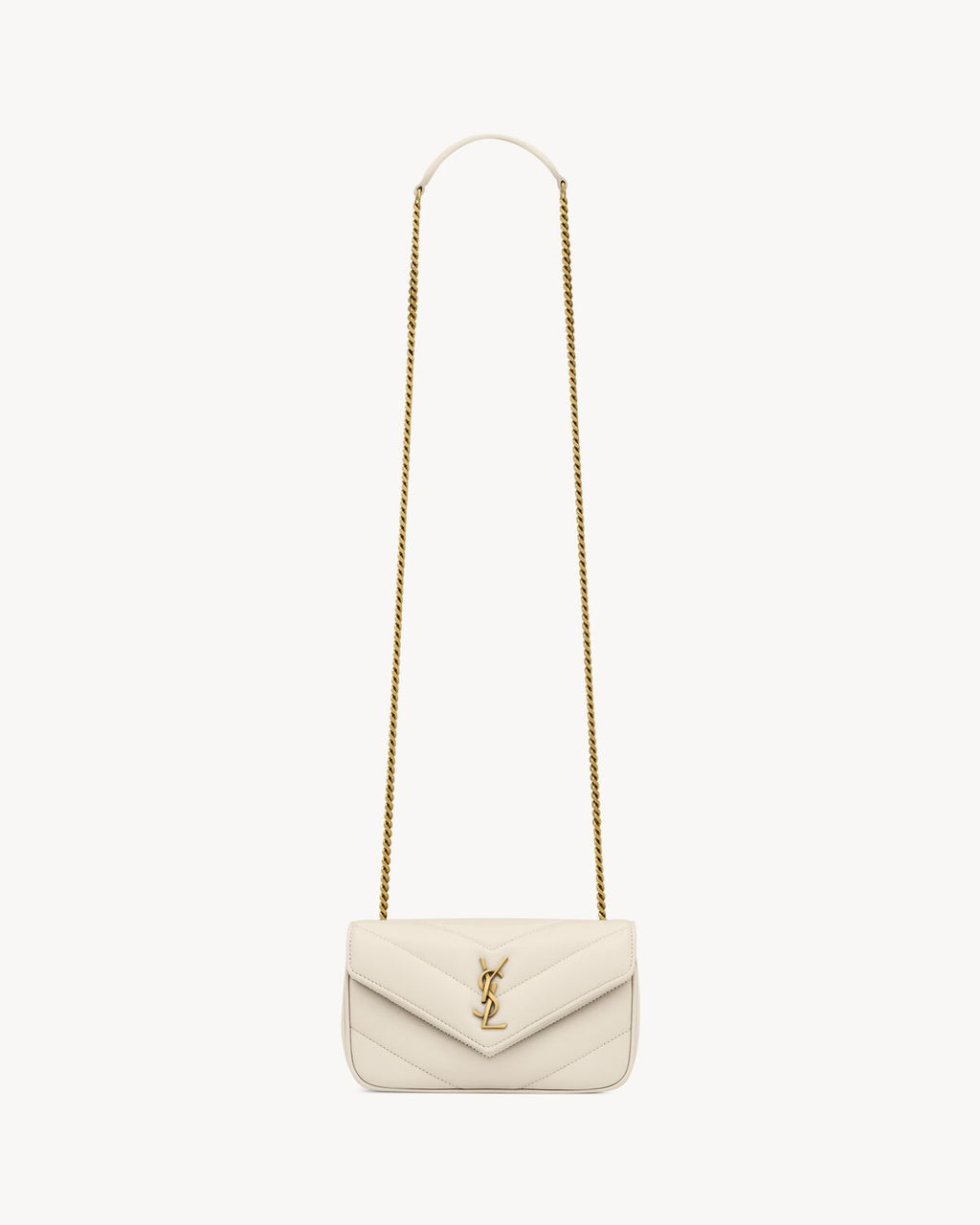 LOULOU MINI EN CUIR D'AGNEAU