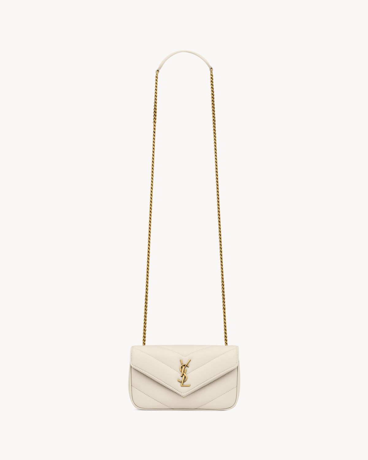 LOULOU MINI EN CUIR D'AGNEAU