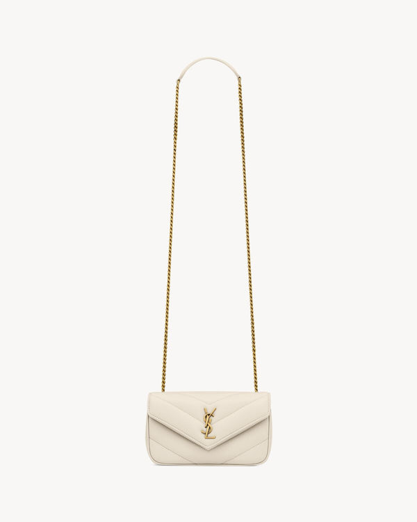 LOULOU MINI EN CUIR D'AGNEAU