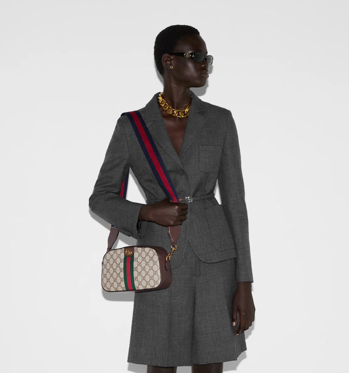 Ophidia small shoulder bag