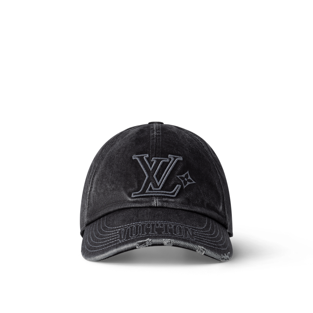 LV Washed Denim Cap