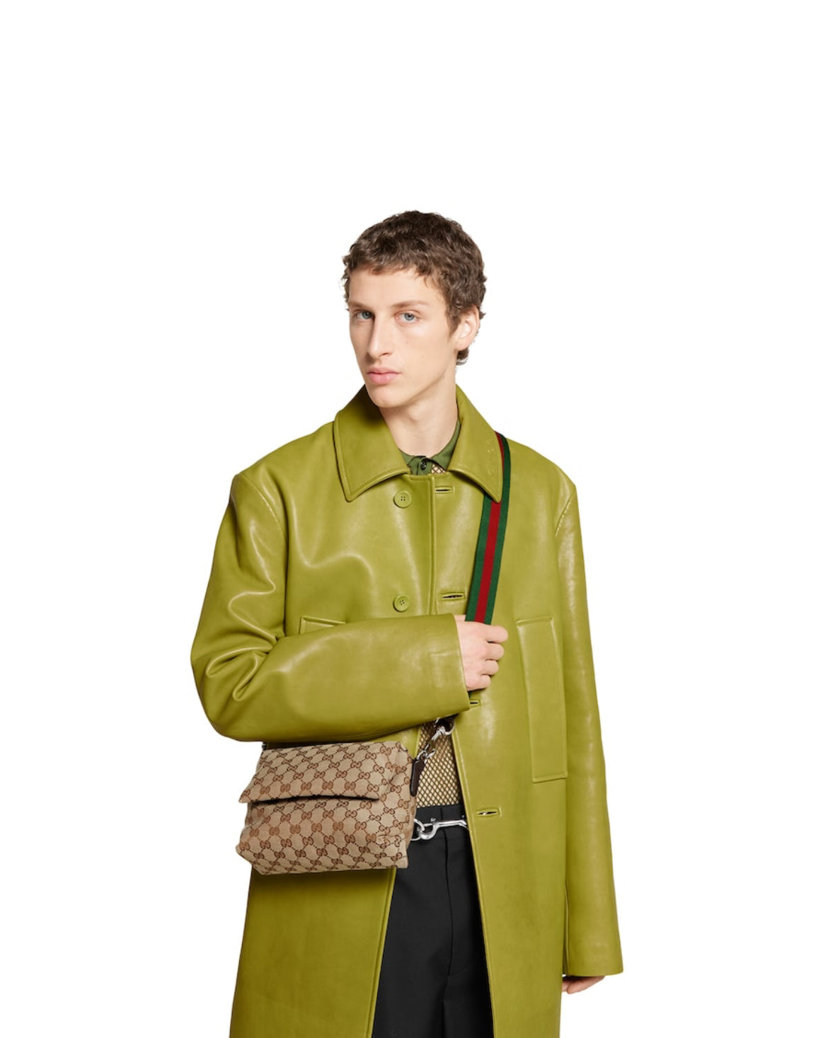 Small GG canvas shoulder bag