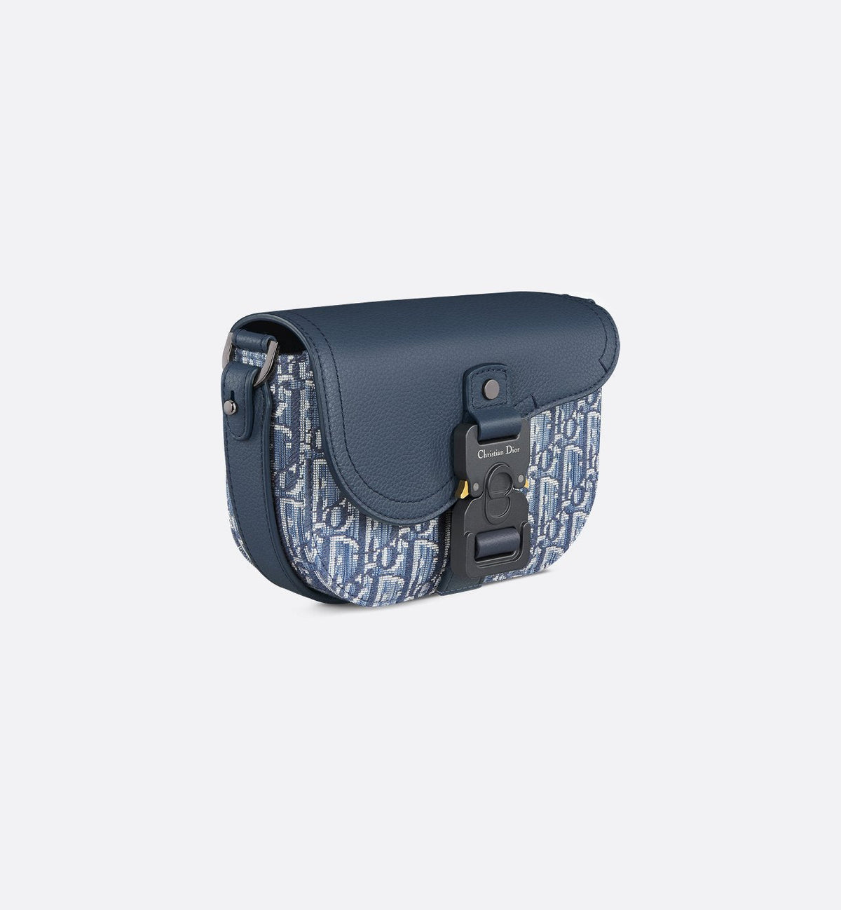 Dior Mini sac Messenger à rabat Saddle Toile 1