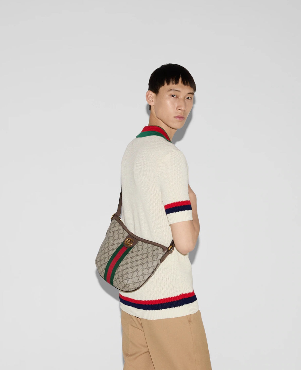 Ophidia medium shoulder bag