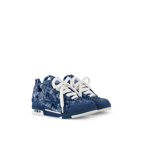 Louis Vuitton LV Skate Denim Monogram Frangé