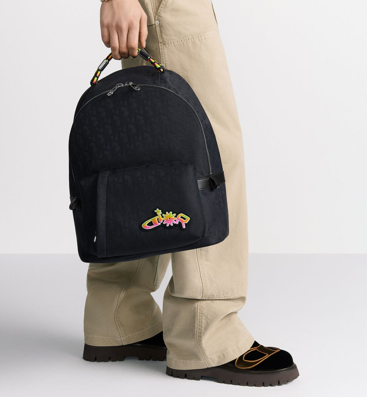 DIOR AND LEWIS HAMILTON Zipped Backpack