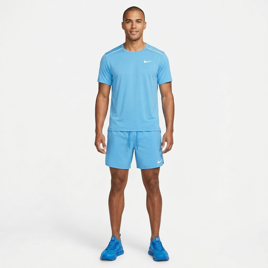 Outfit Bleu — Nike × OnCloud