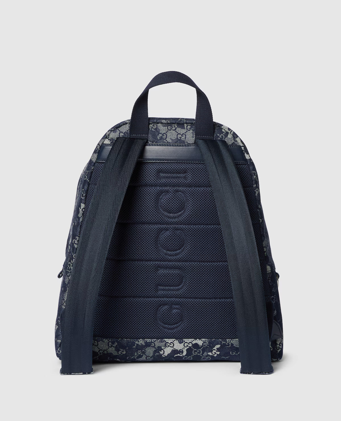 Large GG denim backpack