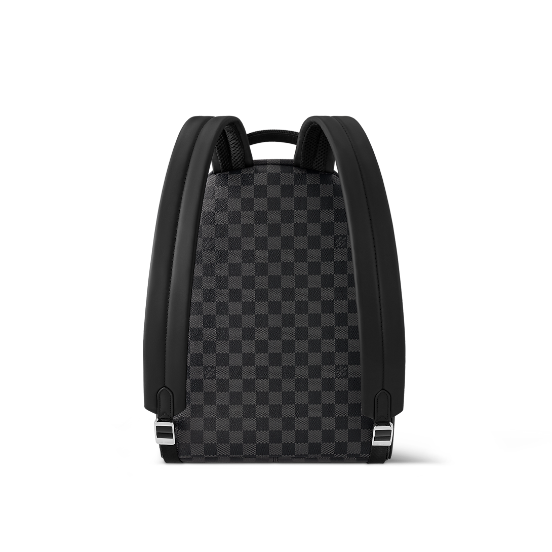 Discovery Backpack PM Black Damier Graphite Canvas