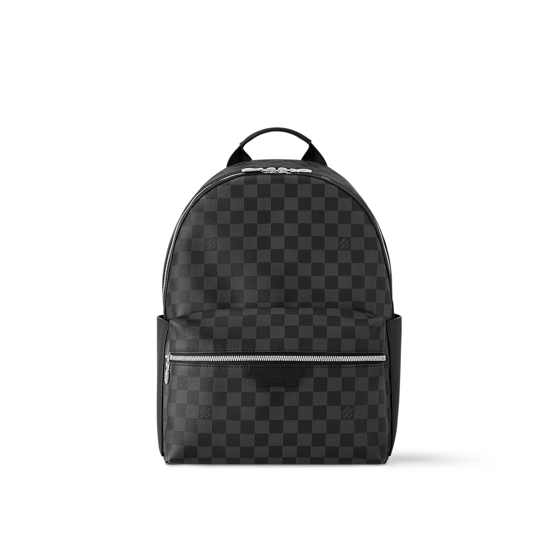 Discovery Backpack PM Black Damier Graphite Canvas