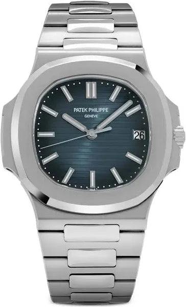 Patek Philippe - Nautilus 5711/1A-010 40mm watch (2011) - unisex - stainless steel - One Size - Blue