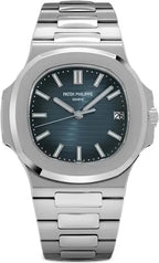 Patek Philippe - Nautilus 5711/1A-010 40mm watch (2011) - unisex - stainless steel - One Size - Blue