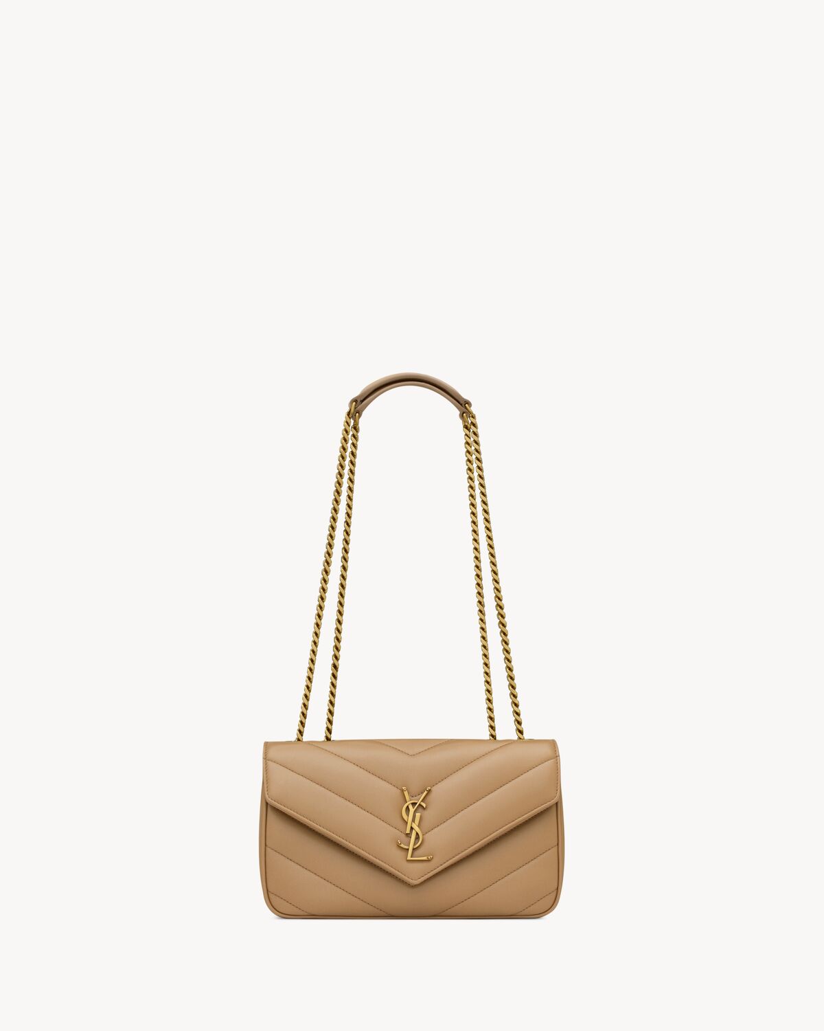 LOULOU SMALL QUILTED LEATHER