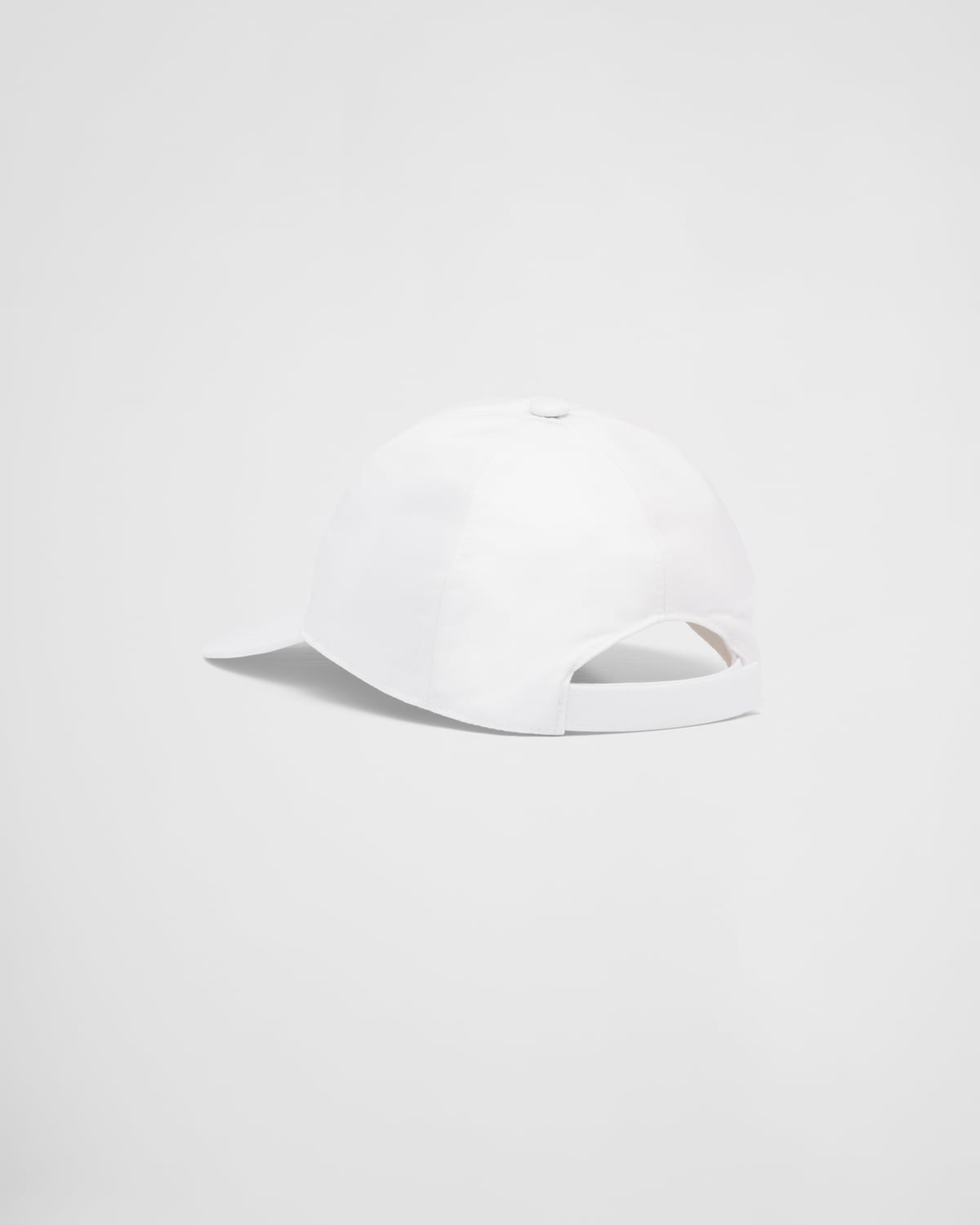 White Re-Nylon Baseball Cap