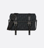 Dior Hit The Road Flap Messenger Bag Black