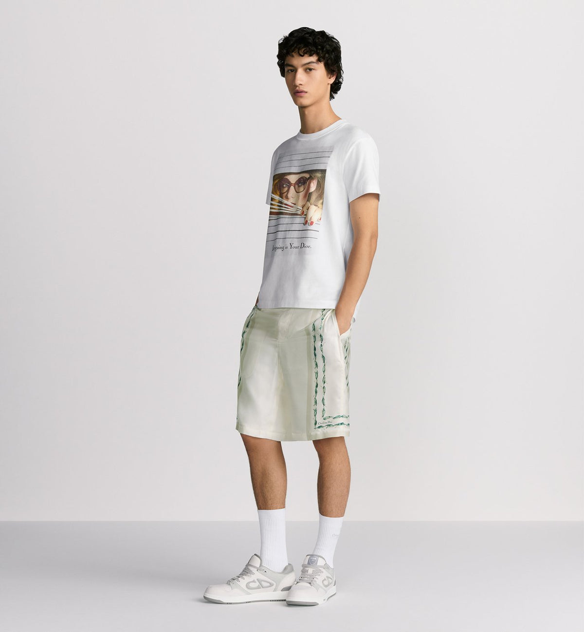 Dior Heritage printed T-shirt, regular fit