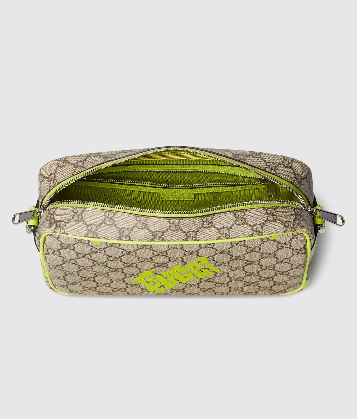 Medium-sized shoulder bag with print