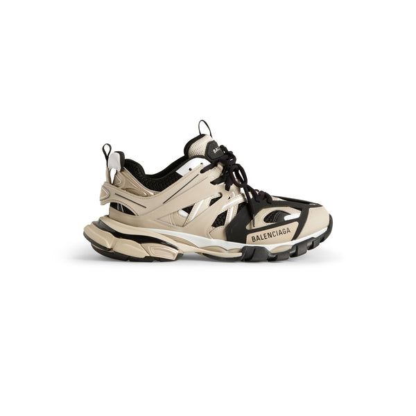 SNEAKER TRACK IN BEIGE/BLACK