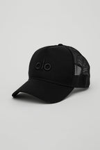 Casquette District Trucker Alo - Noir