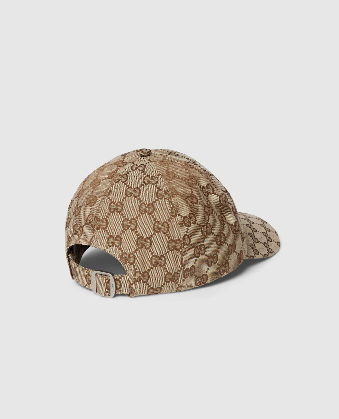 GG canvas baseball hat with print