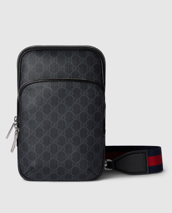 GG Black small shoulder bag
