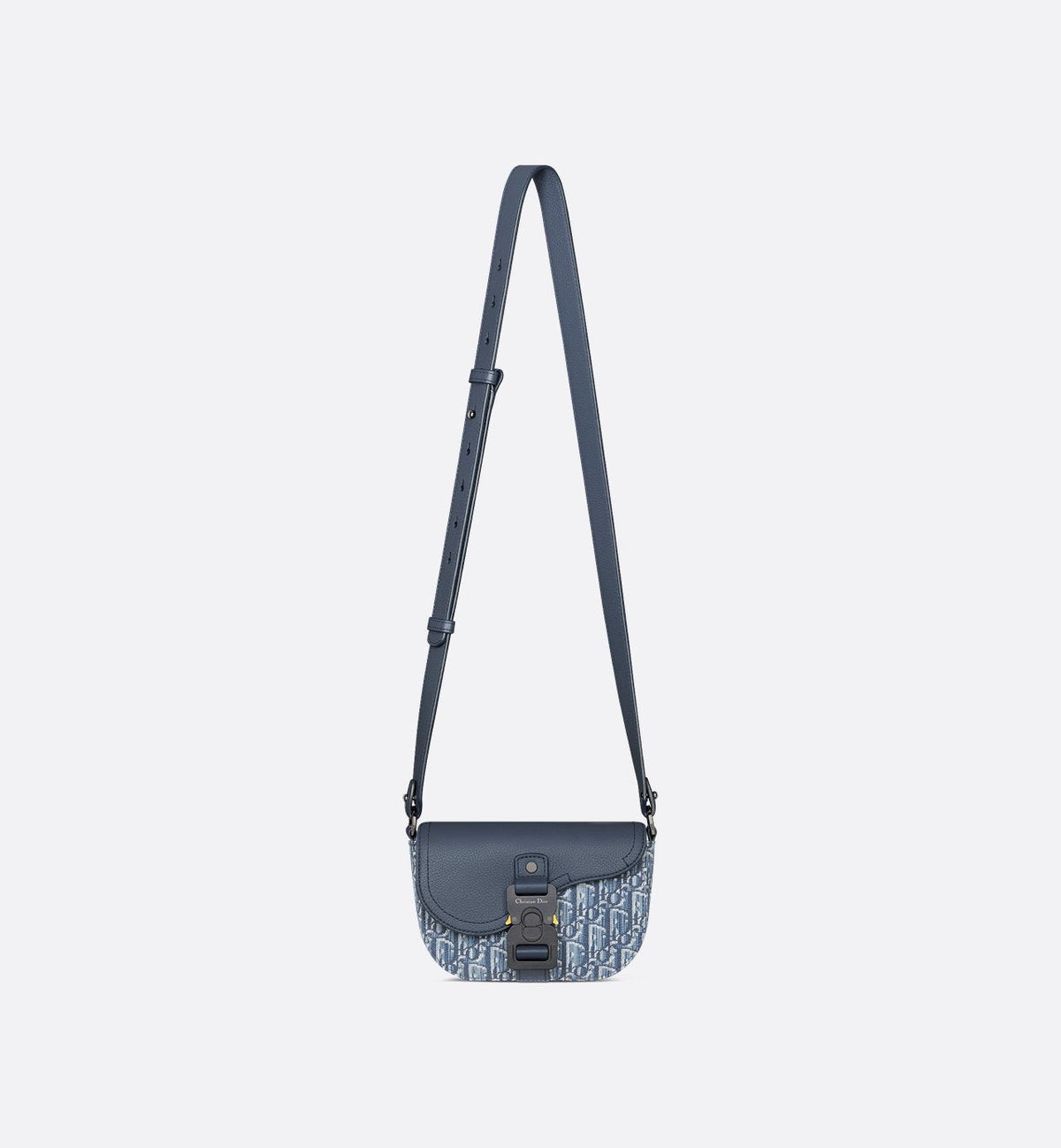 Dior Mini sac Messenger à rabat Saddle Toile 1