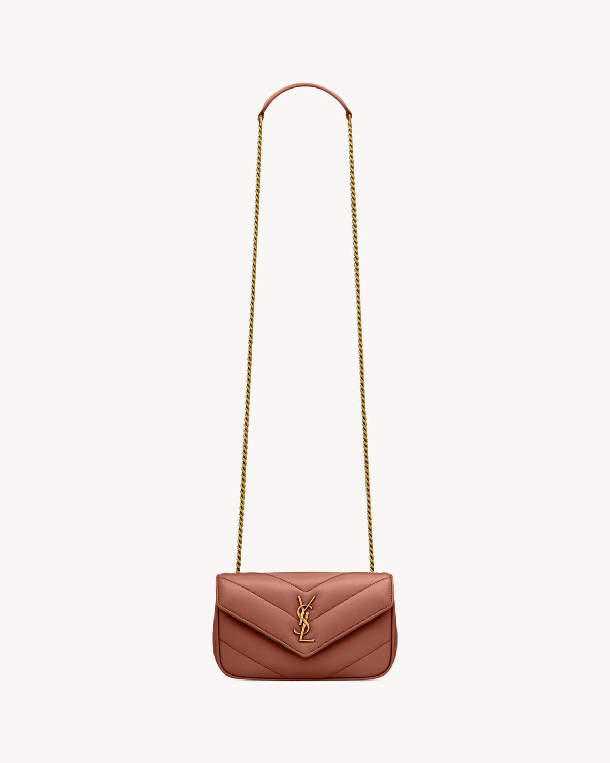 LOULOU MINI IN LAMBSKIN LEATHER