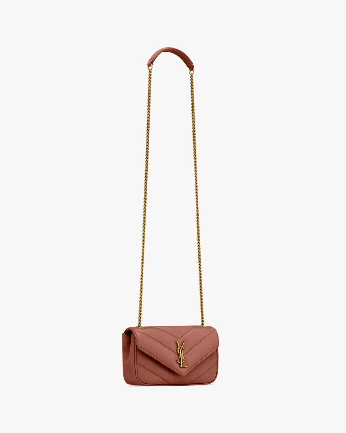 LOULOU MINI IN LAMBSKIN LEATHER